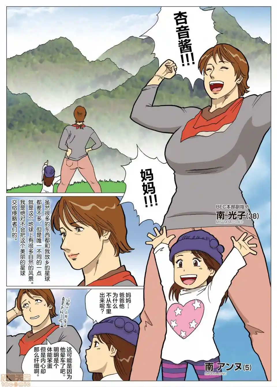 漫画页面